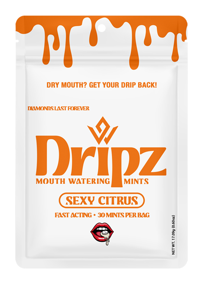 Dripz Mouth Watering Mints - 30 count bag