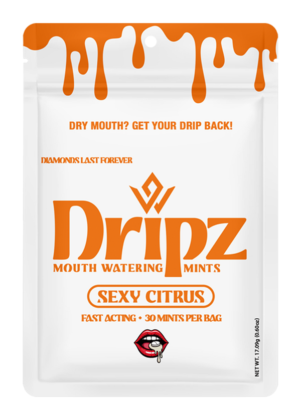 Dripz Mouth Watering Mints - 30 count bag
