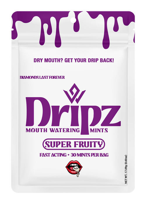 Dripz Mouth Watering Mints - 30 count bag