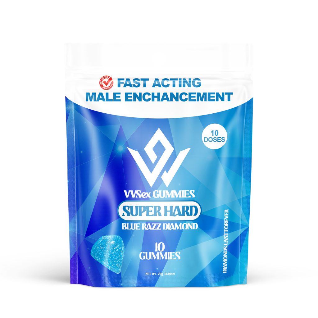 Super Hard VVSex Male Enhancement 10 Count Gummies