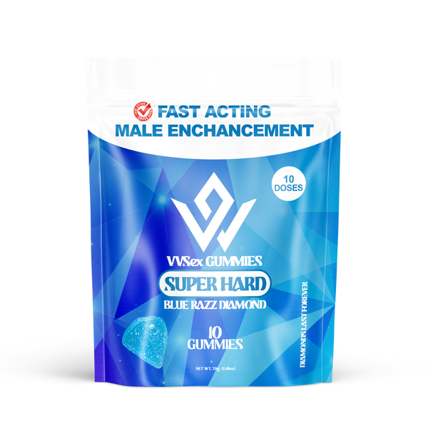 Super Hard VVSex Male Enhancement 10 Count Gummies