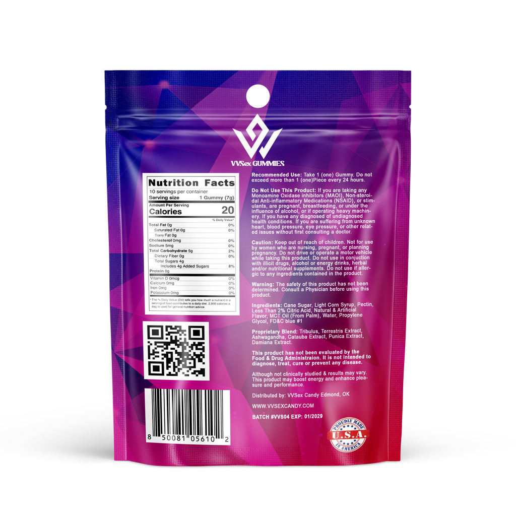 Super Wet VVSex Female Enhancement 10Ct Gummies